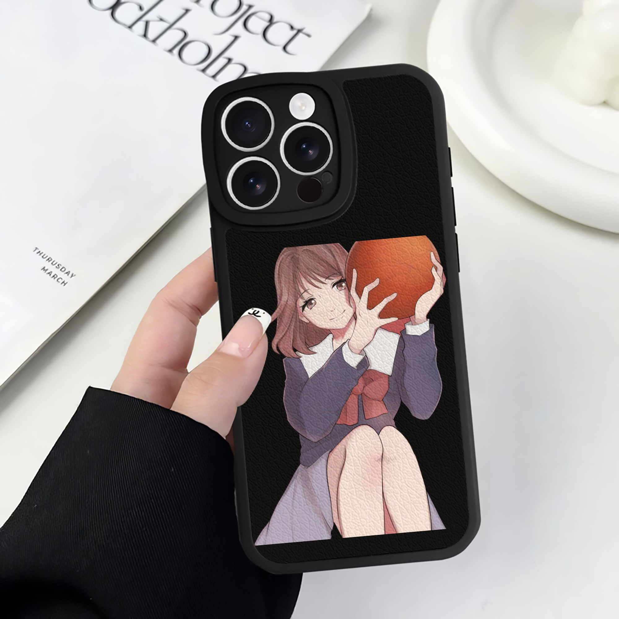 （画像用） SLAM DUNK／スラムダンク 【iPhone 16シリーズ対応】シリコンスマホケース（レザー調） 材質：シリコン